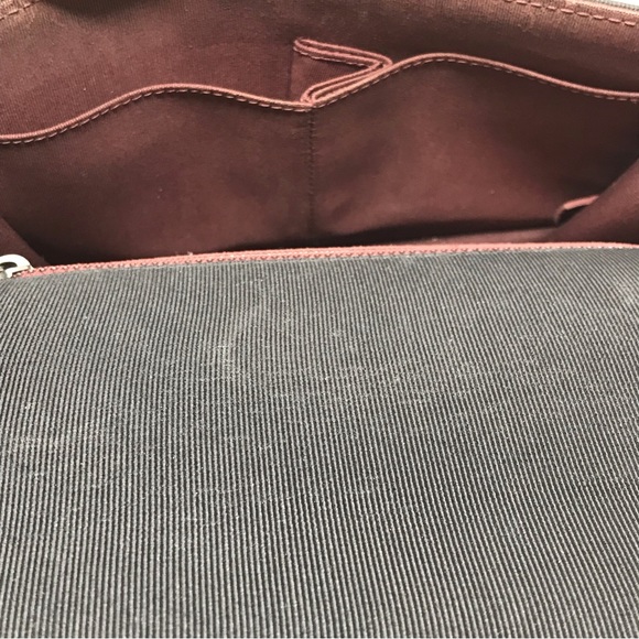 Chanel Ballerine Flap Bag Quilted Lambskin Small Black Brown Chain Strap - Picture 11 of 14